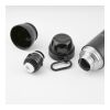 Flinders Thermos recy.Edelstahl, 1080 ml. Mit 2 Bechern und Karabiner Schwarz | ohne Werbeanbringung | Nicht verfügbar | Nicht verfügbar | Nicht verfügbar