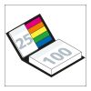 Haftnotiz-Set Wien Innenteil schwarz 100/25 Haftzettel 105 × 78 mm | Nicht verfügbar | Nicht verfügbar | Nicht verfügbar | Nicht verfügbar | ohne Werbeanbringung | weiß | matt