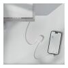 Xoopar Ice-C GRS Charging cable Weiss | ohne Werbeanbringung | Nicht verfügbar | Nicht verfügbar | Nicht verfügbar