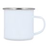 Emaille Becher 350ml Weiss | ohne Werbeanbringung | Nicht verfügbar | Nicht verfügbar