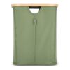 InSideOut faltbarer Korb mit Deckel Sogne 40,5 x 33 x 42cm Olivgrün | ohne Werbeanbringung | Nicht verfügbar | Nicht verfügbar