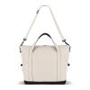 InSideOut Reuuz Canvas Reisetasche 32 x 60 x 20 cm Beige-Schwarz | Digital Transferdruck | Fach | 110 mm x 80 mm