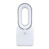 inSideOut Brislux – Rotorloser Softwind-Ventilator mit LED-Licht Weiss
