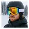 Skibrille für den Freizeitbereich - Kategorie 3, EN 174 zertifiziert Weiss | Digital Transferdruck | Beutel Vorderseite | 180 mm x 120 mm