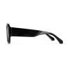Noor Sonnenbrille UV400 Schwarz-Orange | 1-farbiger Tampondruck | 1 cm vom linken Scharnier | 50 mm x 13 mm