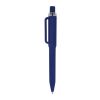 Ozzy-Stift mit Soft-Touch Dunkelblau | 3D Digitaldruck | 90° vom Clip | 42 mm x 8 mm