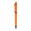 Kugelschreiber Raja Extra Orange-Schwarz | 1-farbiger Siebdruck | 90° vom Clip | 40 mm x 25 mm | Nicht verfügbar
