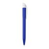 Kugelschreiber S45 Bio hardcolour Dunkelblau-Weiss | 1-farbiger Siebdruck | 90° vom Clip | 45 mm x 25 mm | Nicht verfügbar