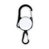 2-Wege-Karabiner-Kartenhalter Weiss