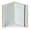 Karton Notizbuch A5 Braun | 1-farbiger Siebdruck | Vorderseite | 70 mm x 100 mm | Nicht verfügbar