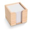 Notizzettel 10x10x8,5cm FSC in Würfelholzbox Natur | ohne Werbeanbringung | Nicht verfügbar | Nicht verfügbar | Nicht verfügbar