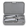 5-teiliges Maniküre-Set Kira Grau | ohne Werbeanbringung | Nicht verfügbar | Nicht verfügbar
