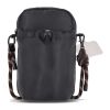 Croaabody Flaschenhalter-Tasche mit Paracord-Gurt Schwarz | Digital Transferdruck | Fach | 65 mm x 65 mm