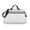 R-PET 600D Sport- und Reisetasche 48 x 25 x 28 cm 30 l Weiss-Schwarz | ohne Werbeanbringung | Nicht verfügbar | Nicht verfügbar