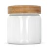 Kanister Glas & Bambus 600ml Transparent | ohne Werbeanbringung | Nicht verfügbar | Nicht verfügbar | Nicht verfügbar