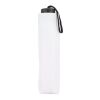 Congo 190T Pongee 21" Faltbarer Regenschirm Weiss