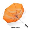 Emerantia 190T Pongee 23" Stockschirm Auto offen Orange | ohne Werbeanbringung | Nicht verfügbar | Nicht verfügbar