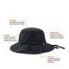 Nordic Drift RCS Horizon UPF 50+ Bucket-Hat schwarz | ohne Werbeanbringung | Nicht verfügbar | Nicht verfügbar | Nicht verfügbar