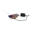 5W-Wireless-Charger aus Bambus mit USB braun | ohne Werbeanbringung | Nicht verfügbar | Nicht verfügbar
