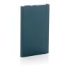 4.000mAh Type-C Powerbank aus RCS recyeltem ABS & Aluminium blau | ohne Werbeanbringung | Nicht verfügbar | Nicht verfügbar
