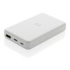 5.000mAh 5W Wireless Powerbank aus RCS recyceltem Kunststoff weiß | ohne Werbeanbringung | Nicht verfügbar | Nicht verfügbar