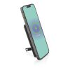 Zen 5000mAh 5W magnetische Bambus-Powerbank aus RCS rPlastik schwarz | ohne Werbeanbringung | Nicht verfügbar | Nicht verfügbar