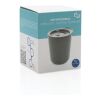 Antimikrobieller Kaffeebecher im klassischen Design grau | ohne Werbeanbringung | Nicht verfügbar | Nicht verfügbar