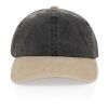 BEAU AWARE™ Two-Tone 6-Panel-Cap aus washed Cotton-Twill schwarz | ohne Werbeanbringung | Nicht verfügbar | Nicht verfügbar | Nicht verfügbar