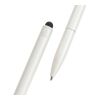 Kymi Stift mit Stylus aus RCS recyceltem Aluminum weiß | ohne Werbeanbringung | Nicht verfügbar | Nicht verfügbar
