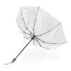 21" Impact AWARE™ RPET 190T Bambus-Schirm autom. open/close weiß | ohne Werbeanbringung | Nicht verfügbar | Nicht verfügbar