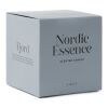 Nordic Essence Duftkerze groß blau-dunkelbraun