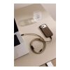 VINGA Baltimore Silikon-Multiladekabel, Type-C to 2x Type-C grau
