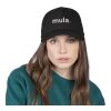 mula. Baseballkappe schwarz
