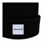 Baumwoll-Beanie schwarz