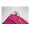 Kordelzugbeutel Fairtrade 180g fuchsia