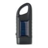 Solar-Dynamo-Taschenlampe schwarz