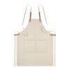 Küchenschürze mit verstellbarem Nackengurt Organic Cotton beige | ohne Werbeanbringung | Nicht verfügbar | Nicht verfügbar | Nicht verfügbar