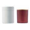 Kerze im Glas 120 g bordeaux | ohne Werbeanbringung | Nicht verfügbar | Nicht verfügbar | Nicht verfügbar