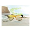 Sonnenbrille mit Bügeln aus Bambus gelb | ohne Werbeanbringung | Nicht verfügbar | Nicht verfügbar