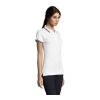 PASADENA Damen Polo 200g weiß/marine | M | ohne Werbeanbringung | Nicht verfügbar | Nicht verfügbar | Nicht verfügbar