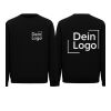 Sweatshirt Basic Tone Schwarz | L | ohne Werbeanbringung | ohne Werbeanbringung | ohne Werbeanbringung | Schwarz | Schwarz