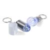 Schlüsselanhänger 'Magic Light' aus Kunststoff Silber | ohne Werbeanbringung | Nicht verfügbar | Nicht verfügbar