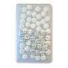 Pfefferminzbonbons 'Quadro' aus Kunststoff Neutral | ohne Werbeanbringung | Nicht verfügbar | Nicht verfügbar