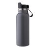 Doppelwandige Edelstahl-Trinkflasche 500 ml Elaine Blau