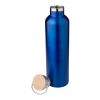 Doppelwandige Flasche Damien | 1 l Blau