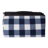RPET faltbare Polarfleece-Decke Vesper Schwarz