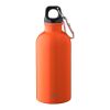 Einwandige Flasche aus recyceltem Edelstahl (400 ml) Sable Orange