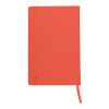 Notizbuch A5 aus PU Eva Orange