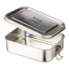 Edelstahl-Lunchbox Kasen Silber