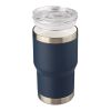 Recycelter Edelstahl-Reisebecher (350 ml) Ayen Grau